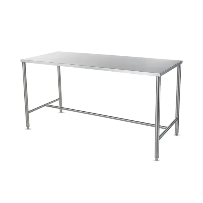 SS Worktable with cross support - Stella Metal