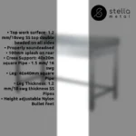 worktable with cross support_splash supplier price