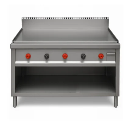 Commercial heavy-duty electric hot plate, industrial countertop cooking range, Stellametal UAE.