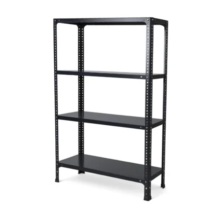 Powder-Coated MS (Mild Steel) Storage Rack / Industrial Shelving Unit. Ideal solution for warehouse, general storage, and factory