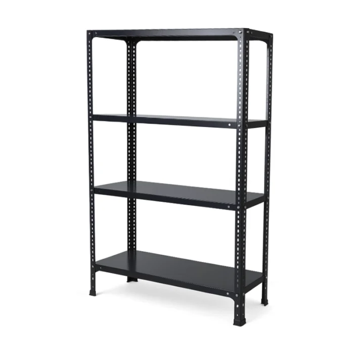Powder-Coated MS (Mild Steel) Storage Rack / Industrial Shelving Unit. Ideal solution for warehouse, general storage, and factory