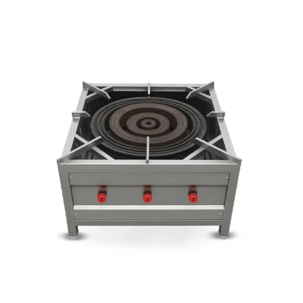 high pressure high flame single burner gas stove, heavy-duty industrial cooking stove, Stellametal UAE.