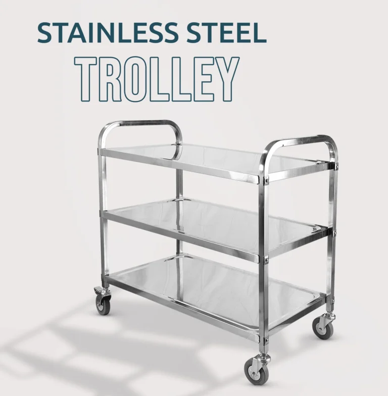 Stainless Steel Trolleys with wheels_supplier near me_