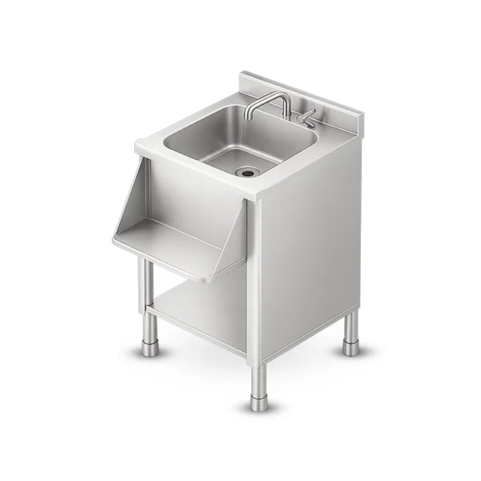 Blender Station Sink for efficient bar prep, blending, and drainage. Essential commercial bar equipment for hotels and cafes