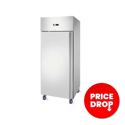 Hurakan Stainless Steel chiller Freezer, 3 Shelves, Volume 650L