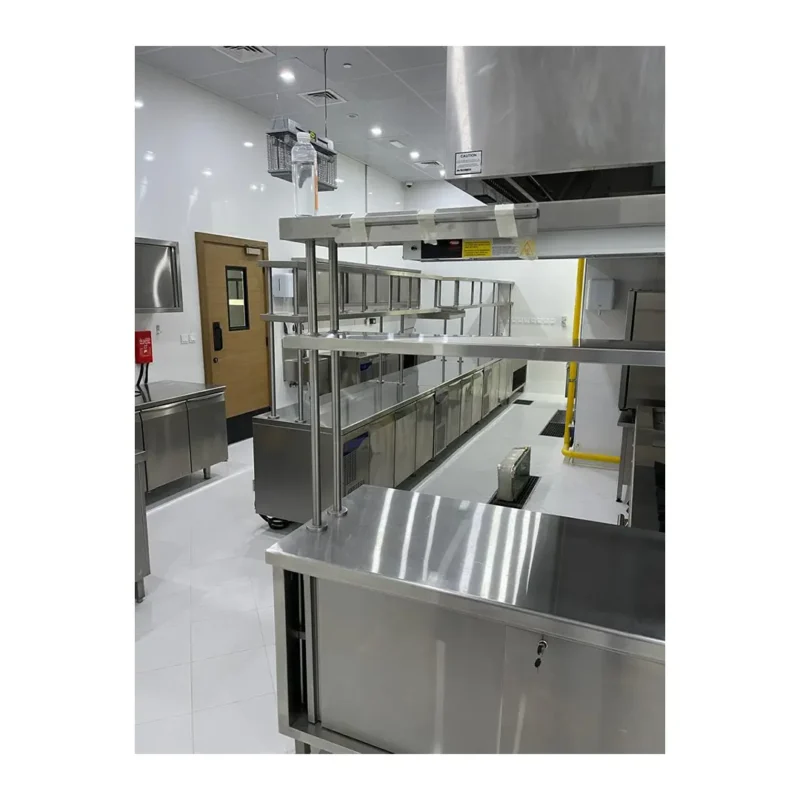 مطبخ خارجي مطبخ فيلا مطبخ من الفولاذ المقاوم للصدأ