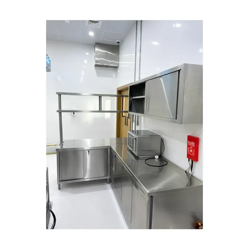 مطبخ خارجي مطبخ فيلا مطبخ من الفولاذ المقاوم للصدأ