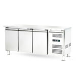 Counter Chiller 3 Doors with Wheels GNPan 3