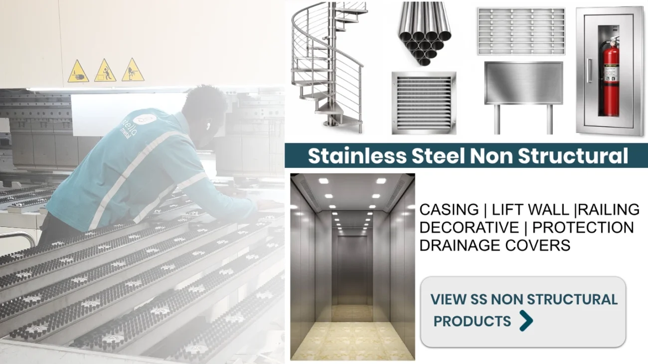 non structural stainless steel fabrication company in dubai UAE