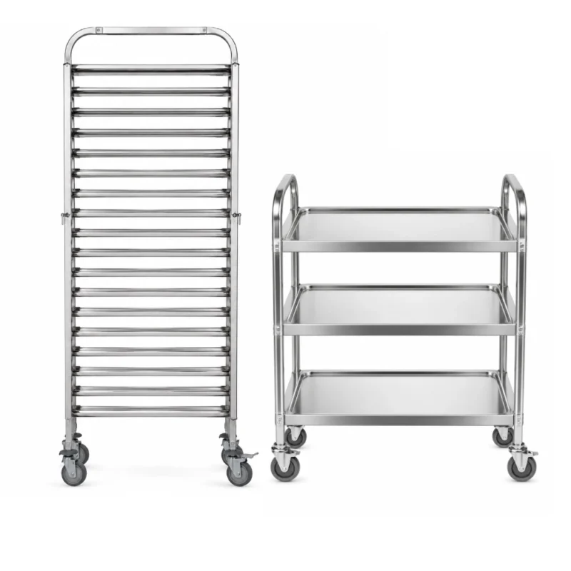 stainless steel trolley, buy ss trolley, stainless steel kitchen equipment manufacturer in UAE