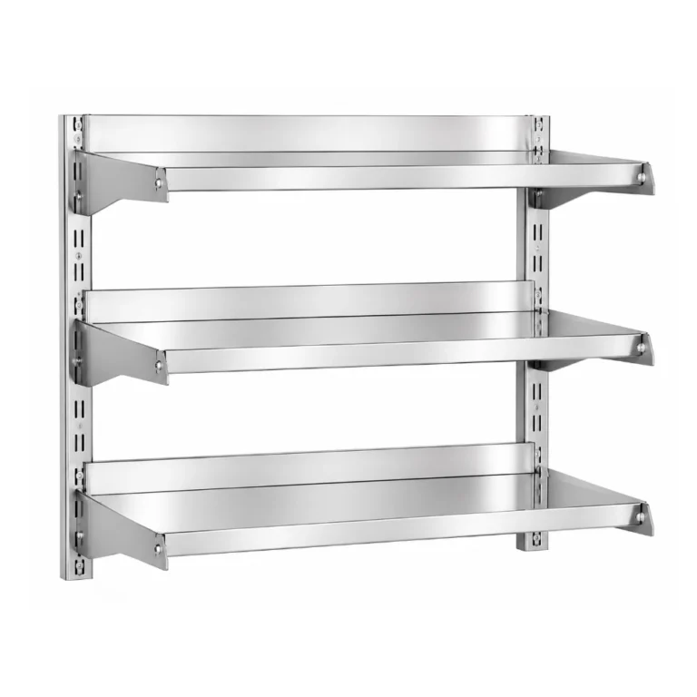 stainless steel wall shelf, wall shelf, stainless steel kitchen equipment manufacturer in UAE