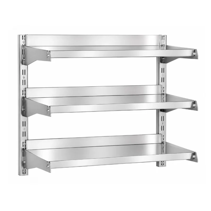stainless steel wall shelf, wall shelf, stainless steel kitchen equipment manufacturer in UAE